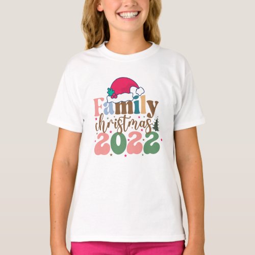 2022 Christmas Family  T_Shirt