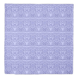 2022 Color Periwinkle Blue Damask Old World Duvet Cover