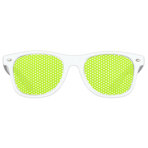 2022 color trend_ LIME Retro Sunglasses