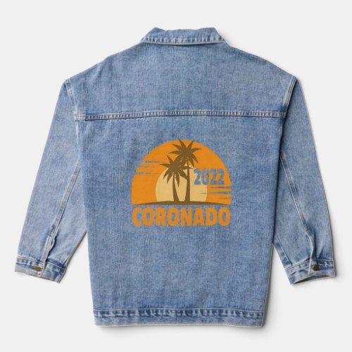 2022 Coronado Vacation Family Trip  Denim Jacket