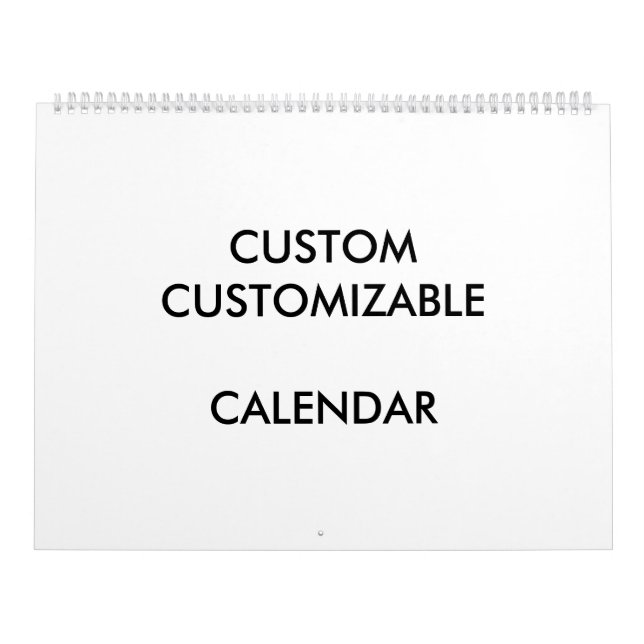2022 CUSTOMIZE CUSTOM BLANK CUSTOMIZABLE CALENDAR