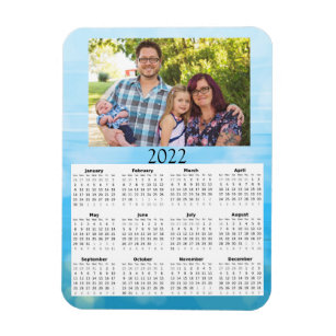 My Grandchildren Photo 2021 Mini Magnetic Pad Calendar 