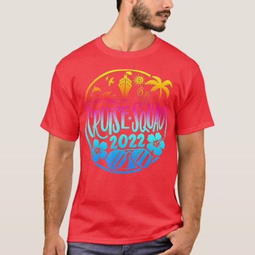 2022 Family Cruise Men Women Boys Girls Sailing an T_Shirt