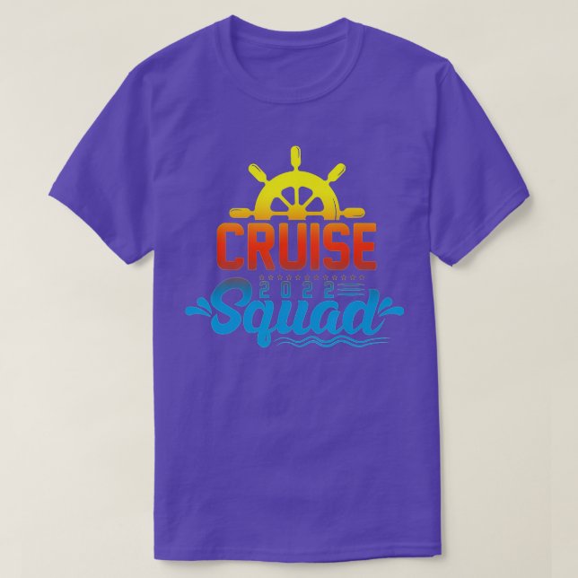 2022 Family Cruise Men Women Boys Girls Sailing an T-Shirt (Design Front)