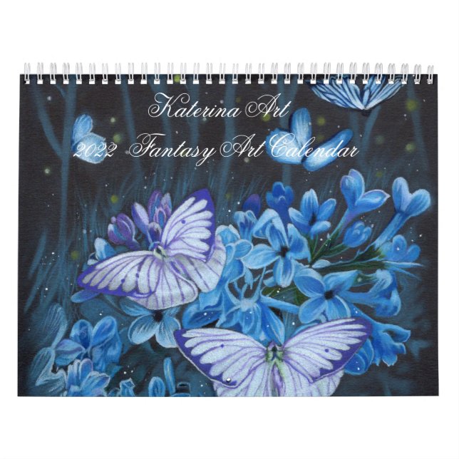 2022 Fantasy Art Calendar by Katerina Art (Cover)