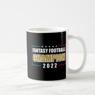2022 Fantasy Football Champion USA Football Coffee Mug