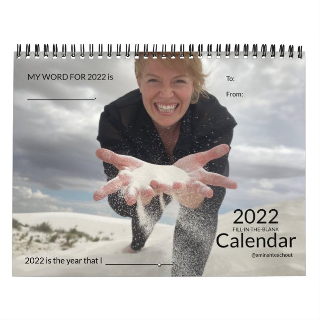 2022 Fill-in-the-blanks Calendar (Cover)