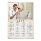 2022 Full Year Magnetic Calendar Custom Photo 2022 Full Year Magnetic Calendar Custom Photo