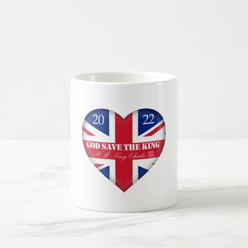 2022 God Save The King Charles Coronation Coffee Mug