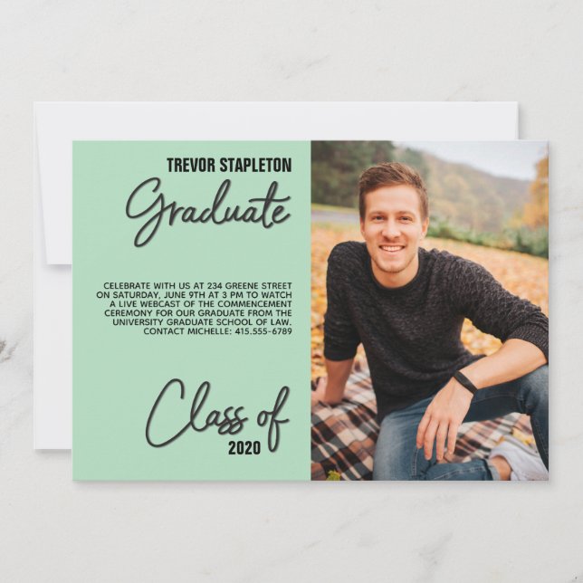 2022 Graduation Party Invitation (Front)