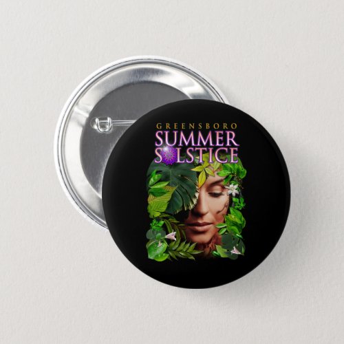 2022 Greensboro Summer Solstice Festival Souvenir Button