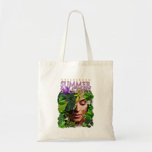 2022 Greensboro Summer Solstice Festival Souvenir Tote Bag