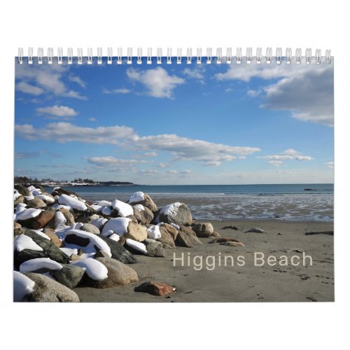 2022 Higgins Beach Maine Photography Calendar