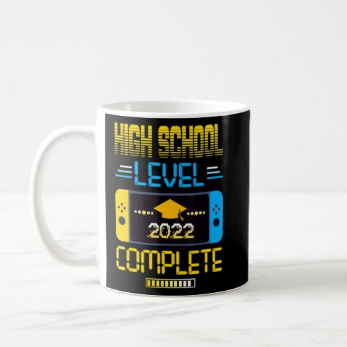 2022 High School Level Complete Video Gamer Gradua Coffee Mug