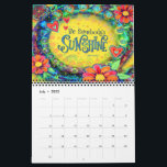 2022 Inspirivity Calendar<br><div class="desc">This BRAND NEW DESIGNED 2-page, 2022 inspirational, illustrated calendar highlights some of my favorite hand-drawn designs from this year with quote suggestions from my Facebook friends. This calendar is full of positivity and bright colors to make any wall pop. This is the perfect gift for an office party, hostess gift,...</div>