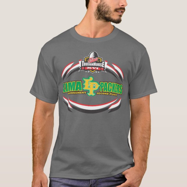 2022 Lima Packers Trojan Horse Tournament Team T-Shirt (Front)