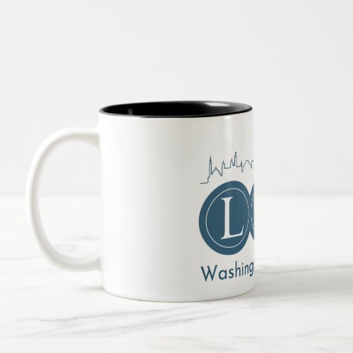 2022 LSA Annual Meeting Logo with DC Skyline Two_Tone Coffee Mug