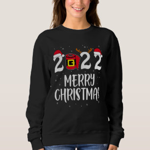 2022 Merry Christmas Family Matching Pajamas Men W Sweatshirt