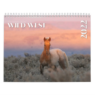 2022 MustangWild Calendar - Wild West