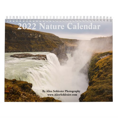 2022 Nature Wall Calendar