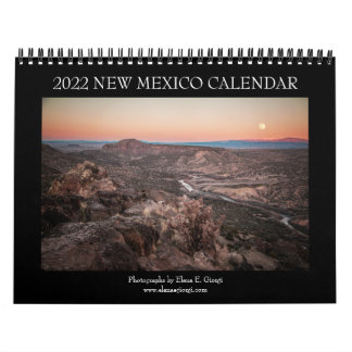 2022 New Mexico Calendar