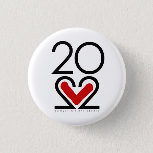 2022 New Year Button