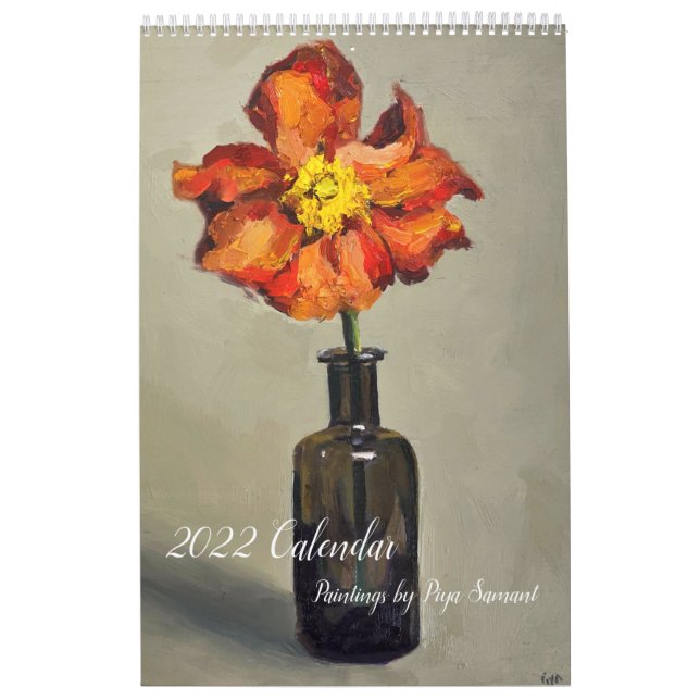 2022: Paintings by Piya Samant Calendar (Cover)