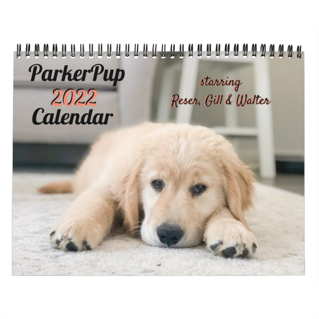 2022 ParkerPup Calendar (Cover)