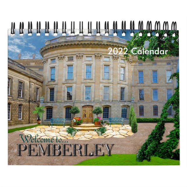 2022 "Pemberley" interior calendar (Cover)
