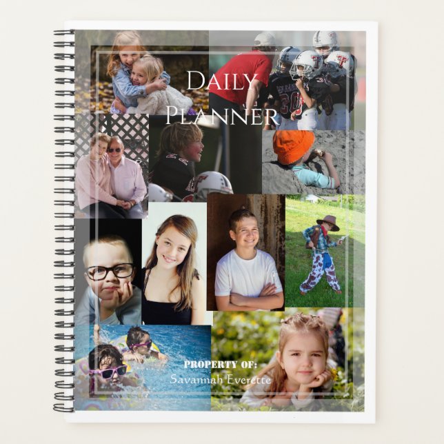 2022 Photo Daily Planner - 11 Photo (Front)