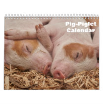 2022 Pig-Piglet Calendar