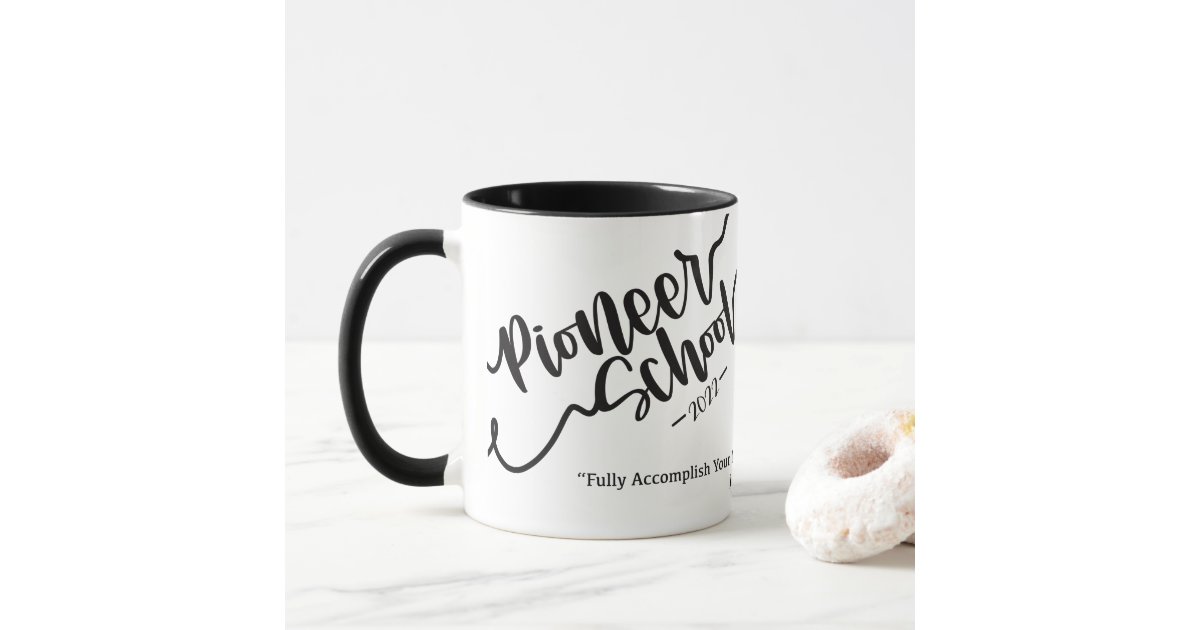 Pioneer School Gifts JW, Pioneer School 2023, JW Gifts,  Personalized Pioneer School Mug, JW Coffee Mug, Pioneer School Gift For Him  Her, Custom Name JW Gifts: Tumblers & Water Glasses