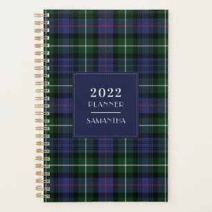 2022 Plaid Tartan Clan MacKenzie Planner