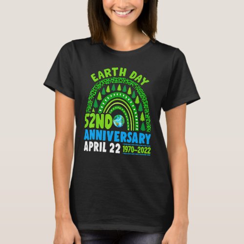 2022 Rainbow Trendy 52nd Anniversary Kid Men Women T_Shirt
