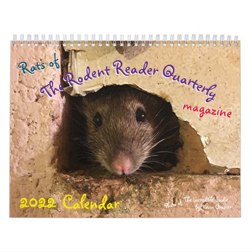 2022 Rats of The Rodent Reader Calendar 