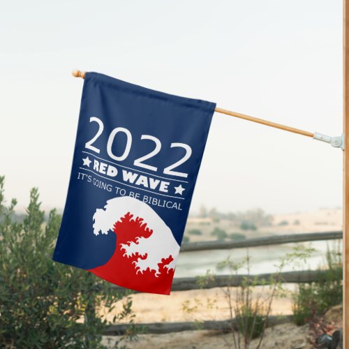 2022 RED WAVE HOUSE FLAG