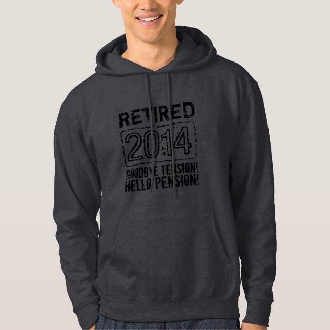 2022 Retirement party hoodie for retiring men (Front)