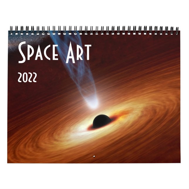 2022 Space Art Astronomy Universe Calendar (Cover)