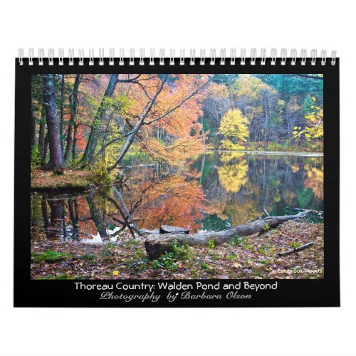 2022 Thoreau Country Walden Pond and Beyond Calendar