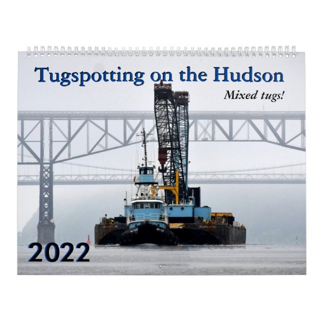 2022 Tugspotting Tugs Calendar 1-12 (Cover)