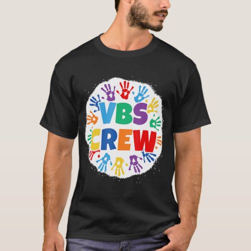 2022 Vacation Bible School Bleached Handprints VBS T_Shirt