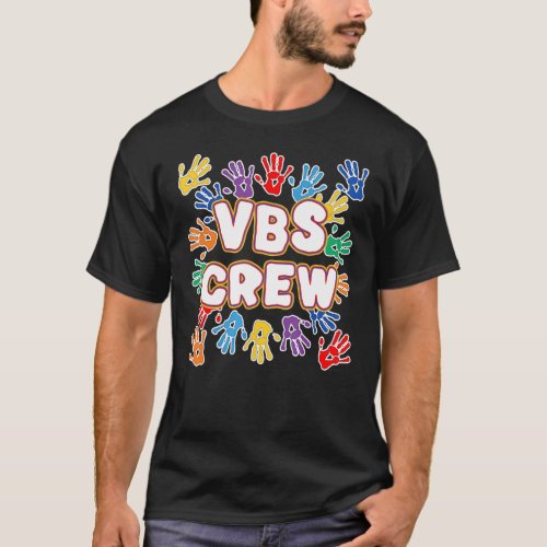 2022 Vacation Bible School  Colorful Vbs Crew T_Shirt
