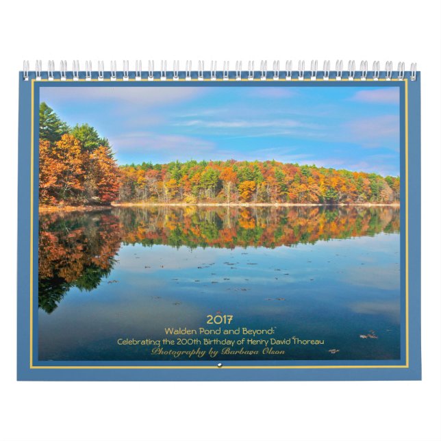 2022 Walden Pond and Beyond: with quotes Calendar (Cover)