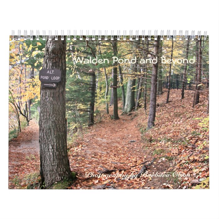 2022 Walden Pond and Beyond: with quotes Calendar | Zazzle.com