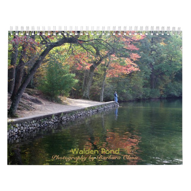 2022- Walden Pond: with quotes Calendar (Cover)