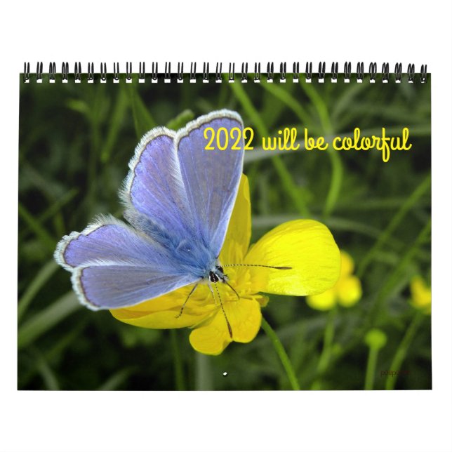 2022 will be colorful calendar (Cover)