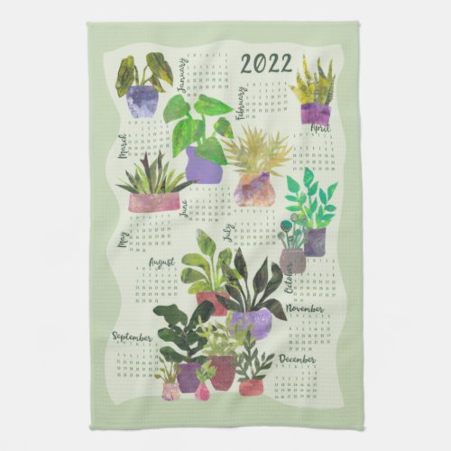 2022 Year House Plants Indoor Plants kitchen towel