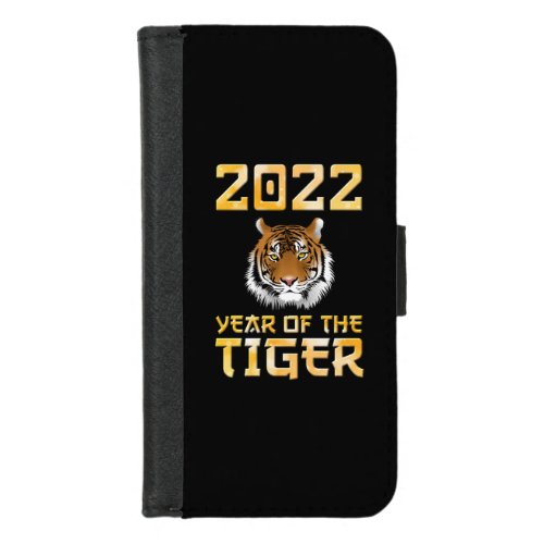 2022 Year Of The Tiger Chinese Zodiac iPhone 87 Wallet Case