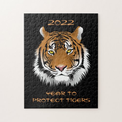 2022 Year to Protect Tigers Jigsaw Puzzle