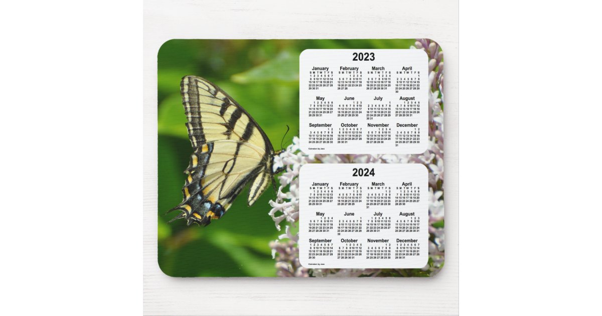 Butterfly Calendar 2024 Printable 2024 CALENDAR PRINTABLE